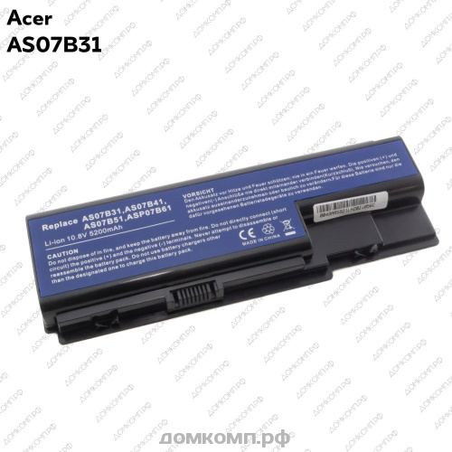 Аккумулятор для ноутбука Acer AS07B31 11.1V