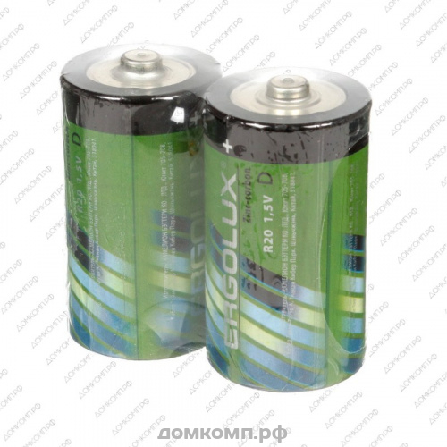 Батарейка R20 Ergolux R20-SR2