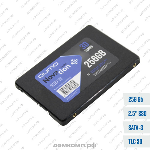 Накопитель SSD 2.5" 256 Гб QUMO Novation [Q3DT-256GSCY]