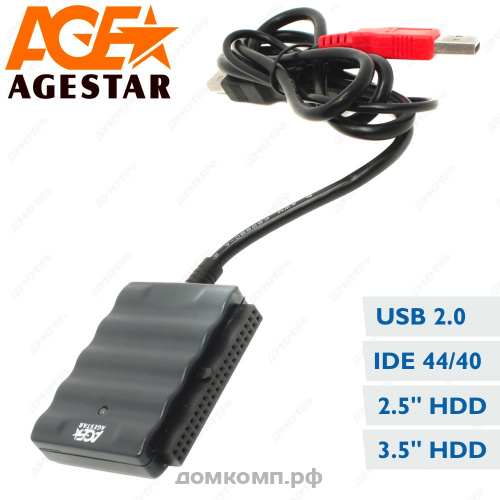 Переходник AgeStar IUBCP IDE - USB