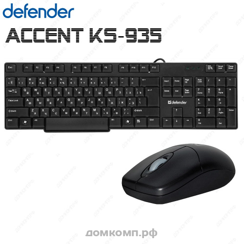 Клавиатура + мышь Defender Accent KS-935