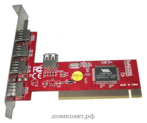 Контроллер PCI VIA6212 USB