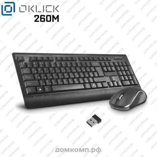 Клавиатура+мышь Oklick 260M