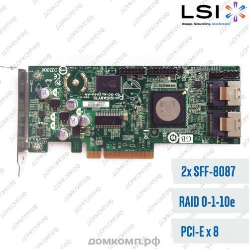 Контроллер PCI-E Gigabyte GC - RLE086 - RH (LSI SAS1068E) SAS/SATA