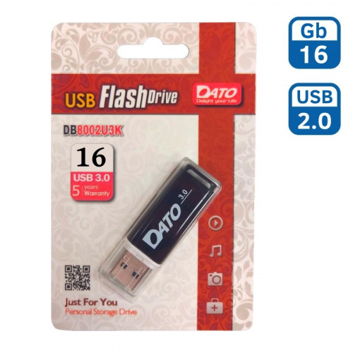 Память USB Flash 16 Гб DATO DB8002U3 USB2.0