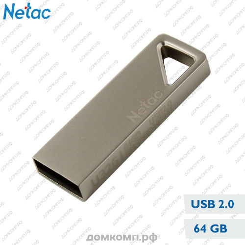Память USB Flash 64 Гб Netac U326 (NT03U326N-064G-20PN)
