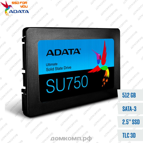 Накопитель SSD 2.5" 512 Гб A-Data Ultimate SU750 [ASU750SS-512GT-C]