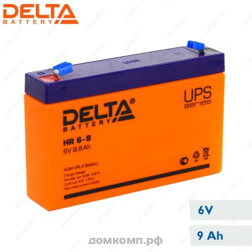 Батарея для ИБП Delta HR 6-9 6V 9Ah
