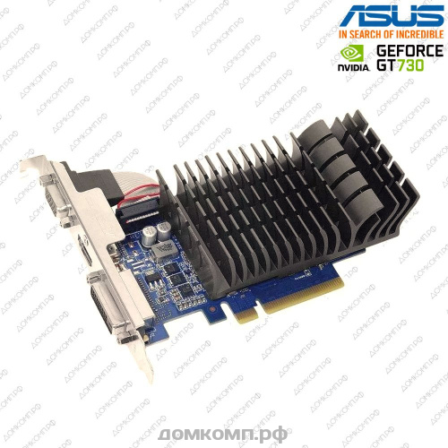 Видеокарта Asus GeForce GT 730 Silent LP [GT730-SL-2GD5-BRK]