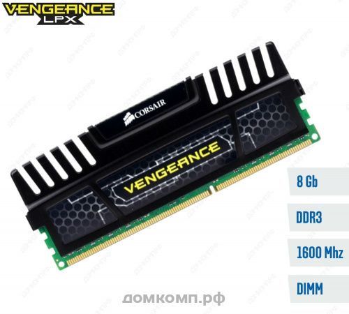  Оперативная память 8 Гб 1600MHz Corsair Vengeance (CMZ8GX3M1A1600C9)