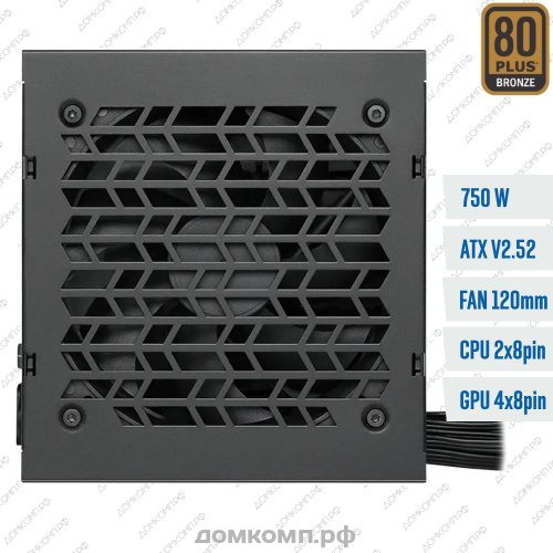 Блок питания 750 Вт SAMA K750 (BTX-750-1BA2)