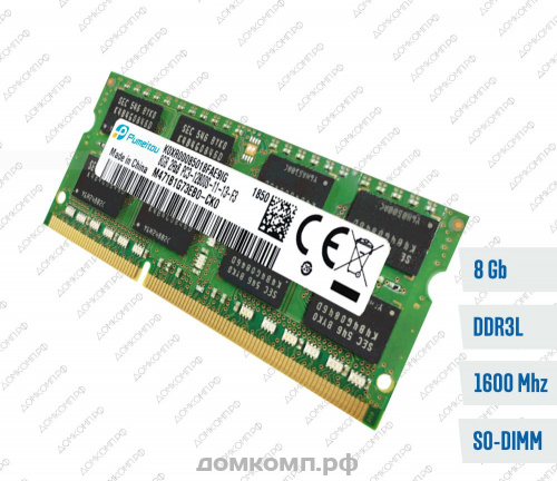  Оперативная память 8 Гб 1600MHz SODIMM PRO (TEC-2RX8-8G-1.5V)