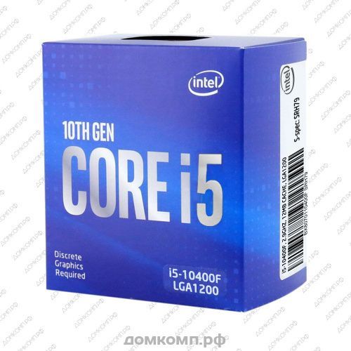 Процессор Intel Core i5 10400F BOX