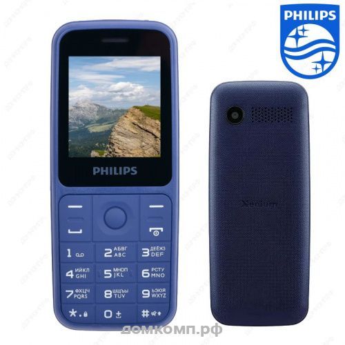 Мобильный телефон Philips E125 черный