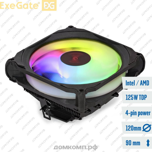 Кулер для процессора ExeGate Dark Magic EE400XL-PWM.RGB