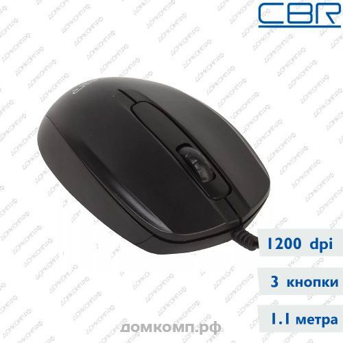 Мышь проводная CBR CM 117 Black