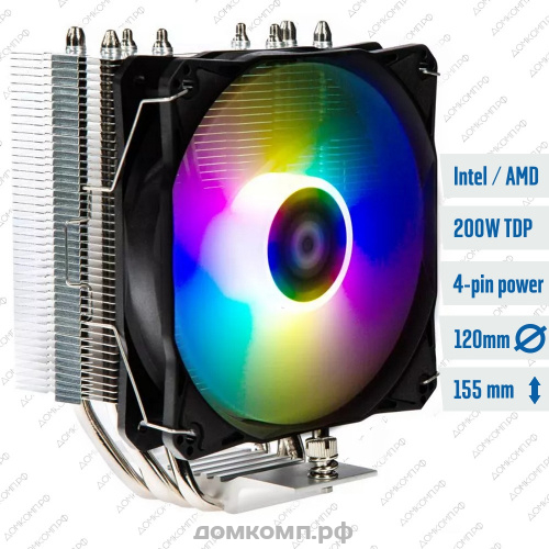 Кулер для процессора PRO LPC-04 FRGB