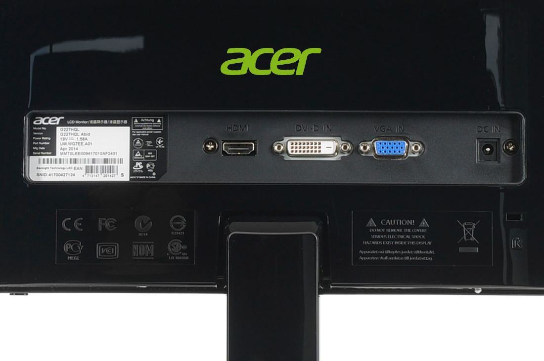 Acer v226hql схема монитор