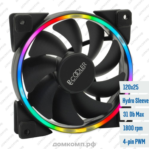 Вентилятор 120мм PCCooler CORONA RGB