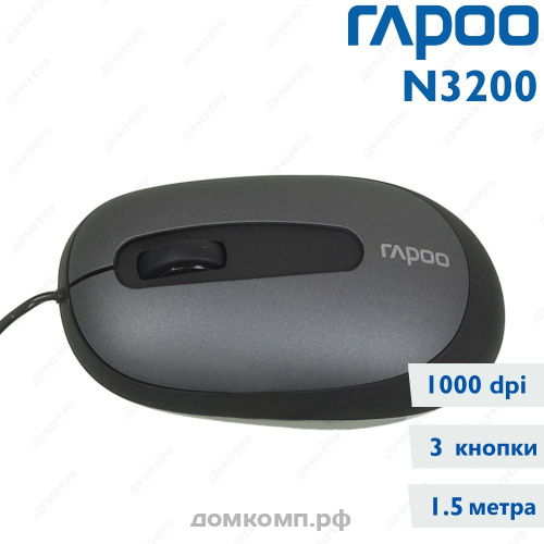 Мышь проводная RAPOO N3200