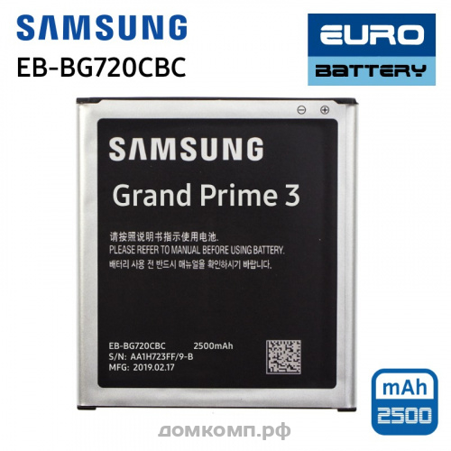 Батарея Samsung Galaxy Grand 3 G7200 EB-BG720CBC 2500mAh EURO-RACK