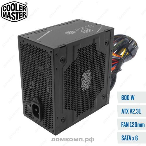 Блок питания 600 Вт Cooler Master Elite V3 