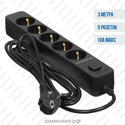 Сетевой фильтр Гарнизон EPS-5-B-3