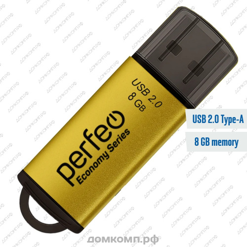 Память USB Flash 8 Гб Perfeo E01 Economy Series
