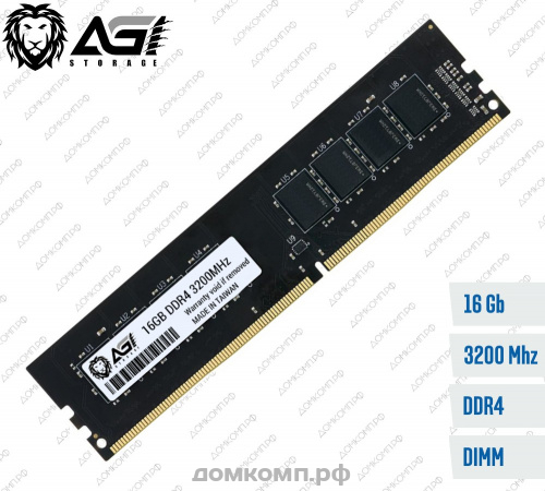 Оперативная память DDR4 16 Гб 3200MHz AGi UD138 [AGI320016UD138]