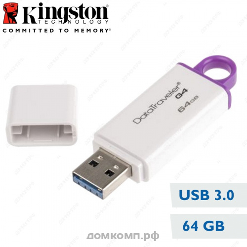 Память USB Flash 16 Гб Kingston G4 DTIG4/16GB USB3.0