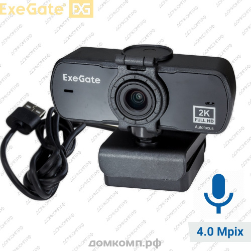 Веб-камера ExeGate Stream C940 Wide 2K AF