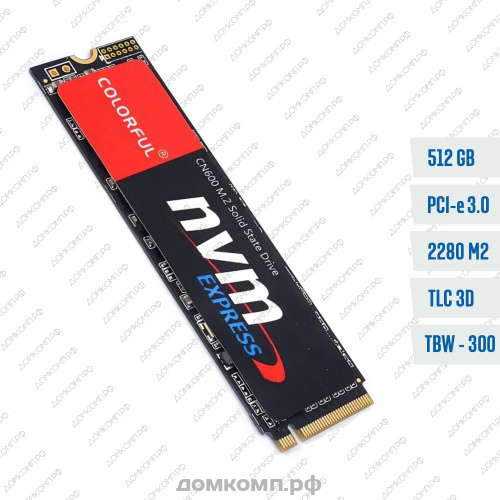 Накопитель SSD M.2 2280 512 Гб Colorful CN600