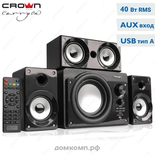 Колонки активные 3.1 Crown CMS-390