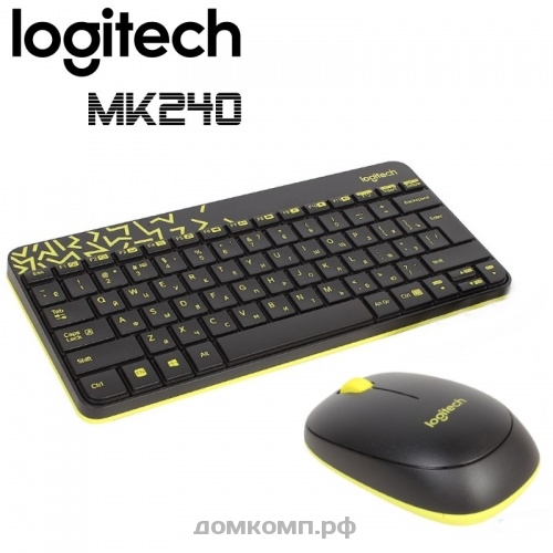 Клавиатура+мышь Logitech MK240