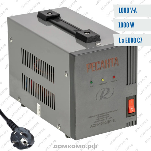 Стабилизатор напряжения Ресанта АСН-1000Д/1-Ц