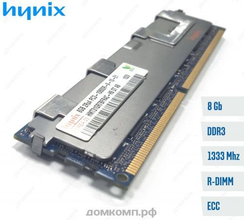 Оперативная память 8 Гб 1333MHz Registered ECC DIMM Hynix (HMT31GR7BFR4C-H9) 2Rx4