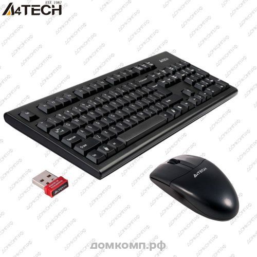 Клавиатура+мышь A4Tech 3100N