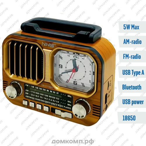 Радиоприемник Vivacity Clock [NS-7116BT] 