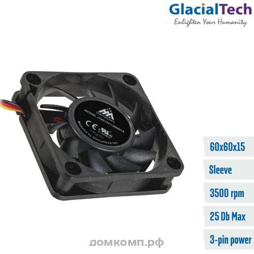 Вентилятор 60x15мм Glacialtech GT ICE 6