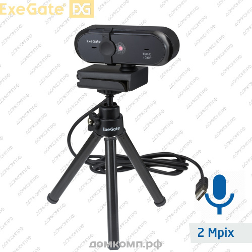 Веб-камера ExeGate Stream C925 Wide FHD (tripod)