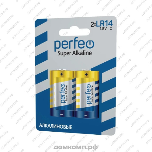 Батарейка R14 Perfeo LR14/2B
