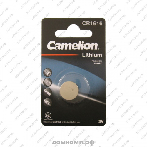 Батарейка CR1616 Camelion BL-1 недорого. домкомп.рф