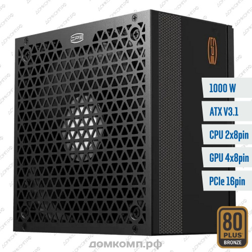 Блок питания 1000 Вт PCCooler YK1000 [P5-YK1000-B1HWBK1-EU]