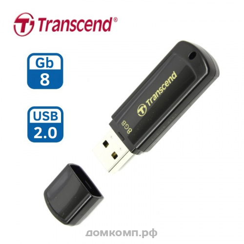 Память USB Flash 8 Гб Transcend Jetflash 350 [TS8GJF350] USB2.0
