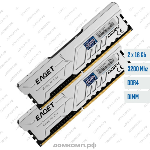 Оперативная память DDR4 2 x 16 Гб 3200MHz EAGET PS40 (EA-25600U-216)