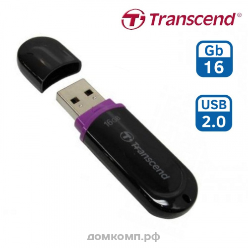 Память USB Flash 16 Гб Transcend Jetflash 300 [TS16GJF300] USB2.0