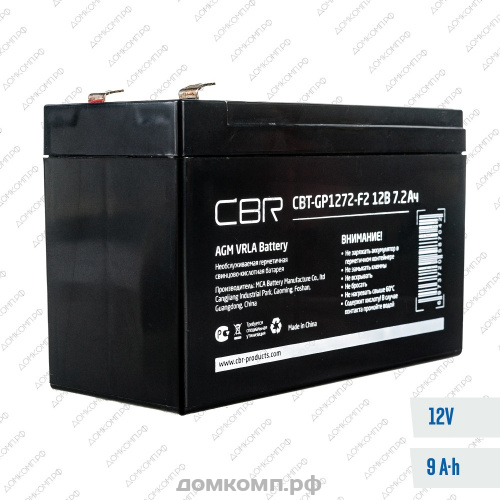 Батарея для ИБП CBR CBT-GP1272-F2 12V 7.2Ah