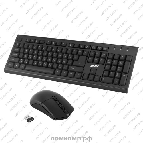 хороший беспроводной набор мышь и клавиатура Crown CMMK-952W