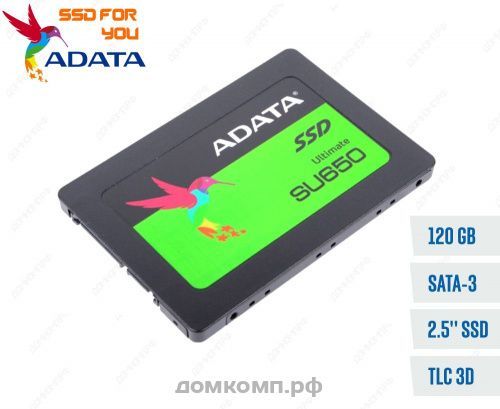 Накопитель SSD 2.5" 120 Гб A-Data SU650 [ASU650SS-120GT-R]