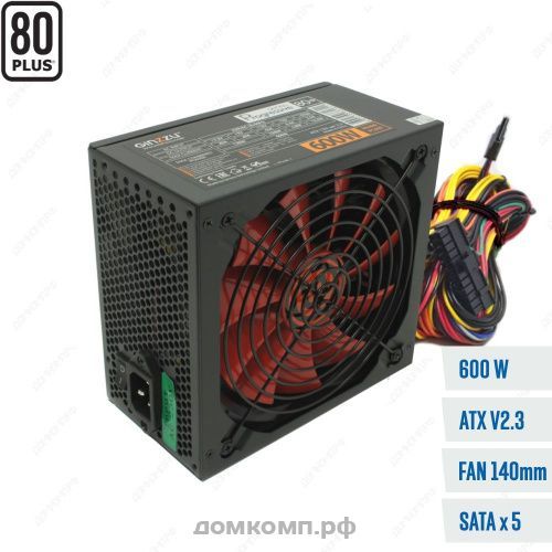 Блок питания 600 Вт Ginzzu PC600